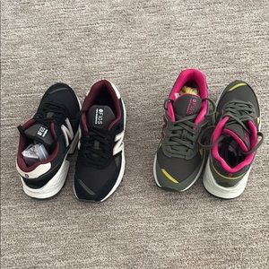 Figs/ New Balance Athletic Shoes - Black and Green